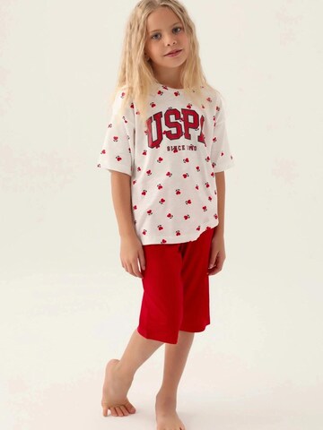 Set de la U.S. POLO ASSN. pe roșu