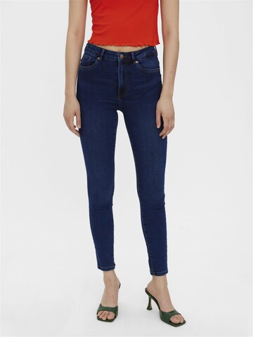 VERO MODA Skinny Jeans 'VMSophia' in Blue: front