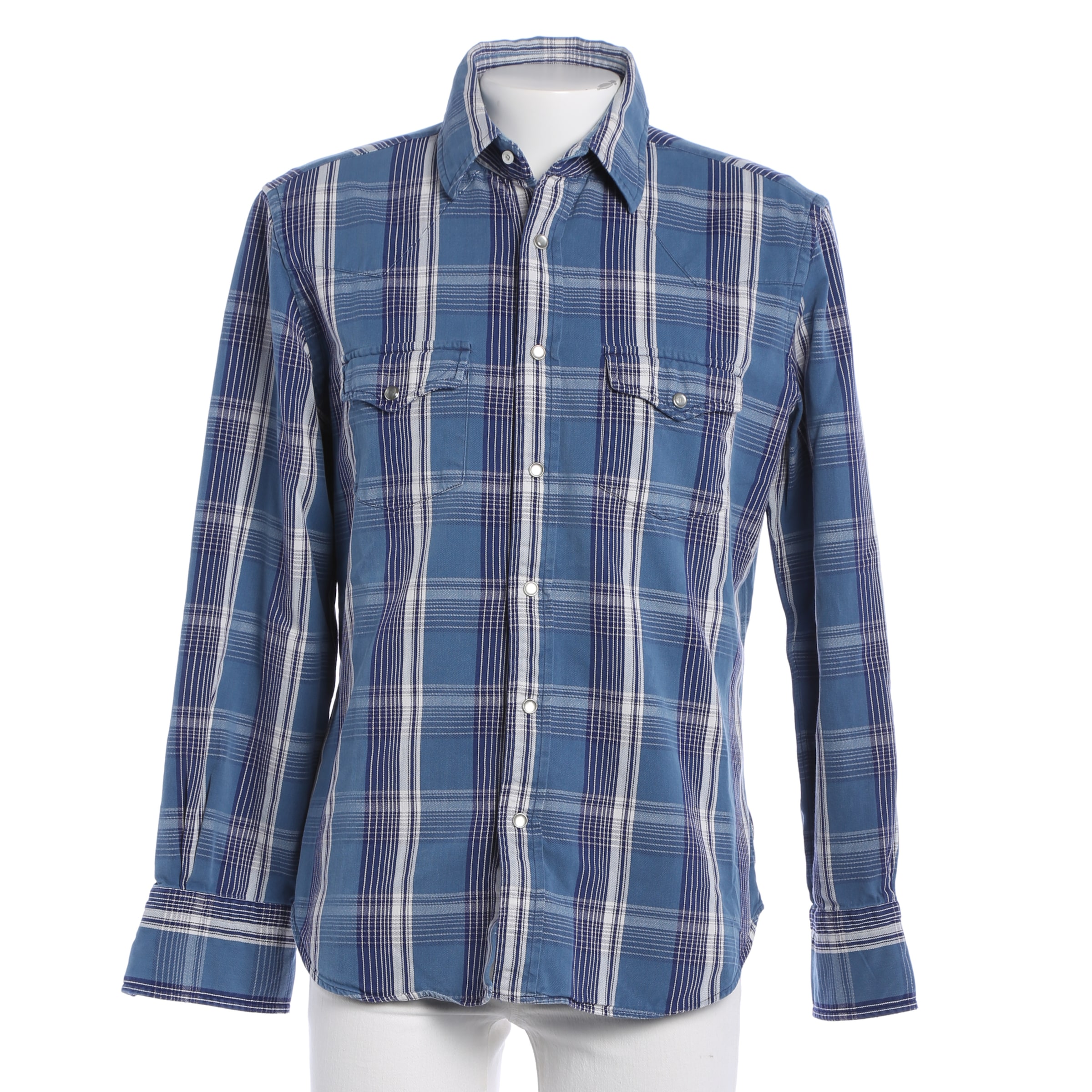 Tom Ford Button Up Shirt in M in Blue, Item view