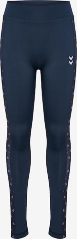 Skinny Leggings Hummel en bleu : devant
