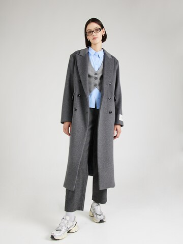 SCOTCH & SODA Between-Seasons Coat in Grey: front