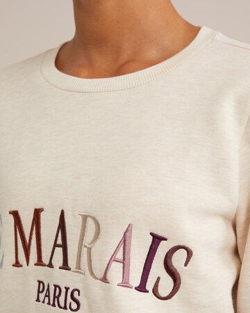 WE Fashion Sweatshirt in Beige