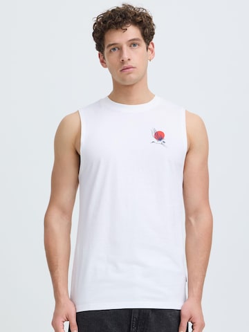 BLEND Shirt ' BHJapo Backprint Japan ' in Wit: voorkant