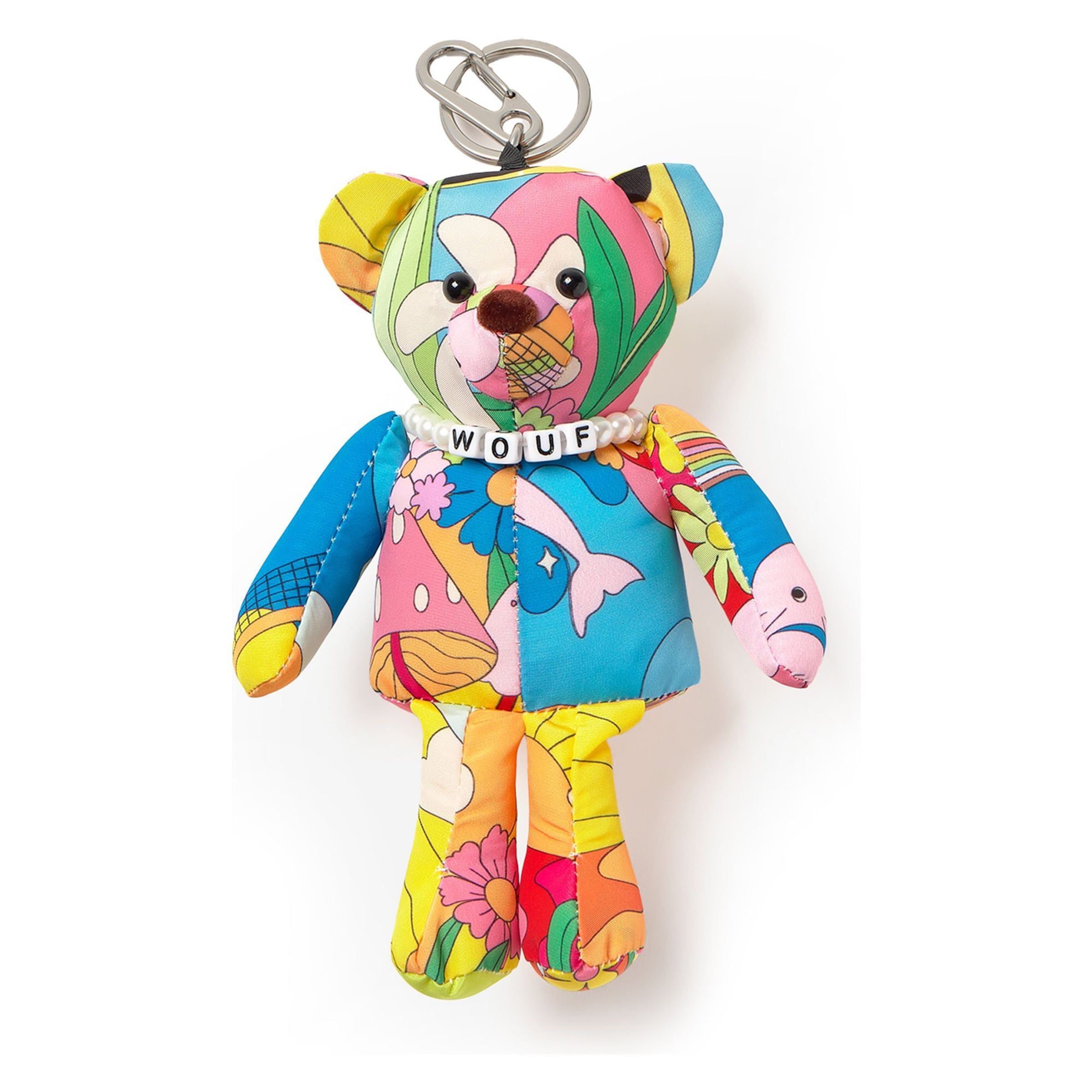 Wouf Schlüsselanhänger in Mischfarben: Vorderseite