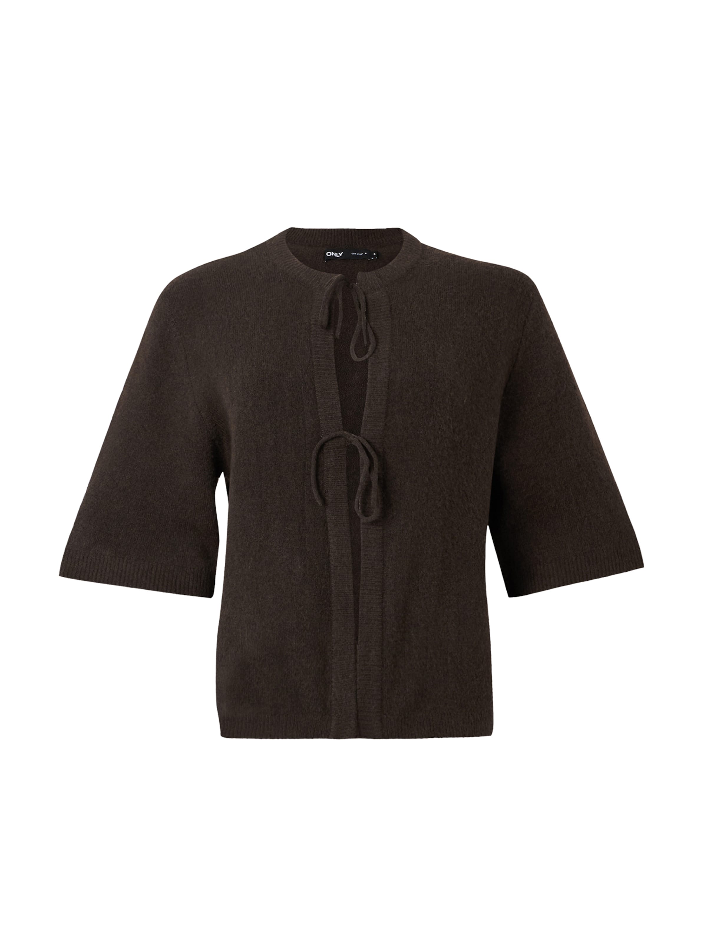 ONLY Knit cardigan 'ONLSIMONI' in Brown: front