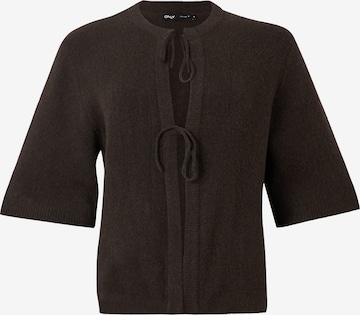 ONLYKardigan 'ONLSIMONI' - smeđa boja: prednji dio