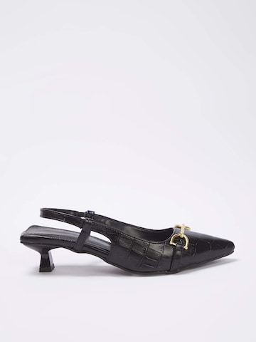 Trendyol Sling körömcipők - fekete