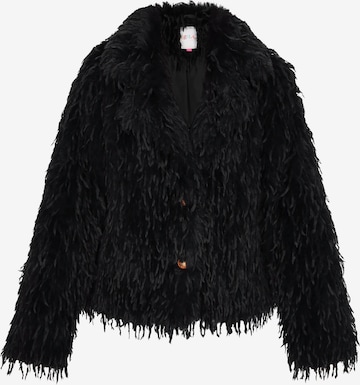 IZIA Prechodná bunda 'Fashion Look' - Čierna: predná strana