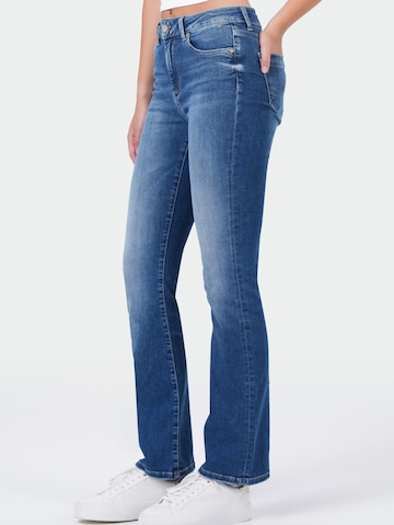 M.O.D MIRACLE OF DENIM - Acampanado Vaquero en azul