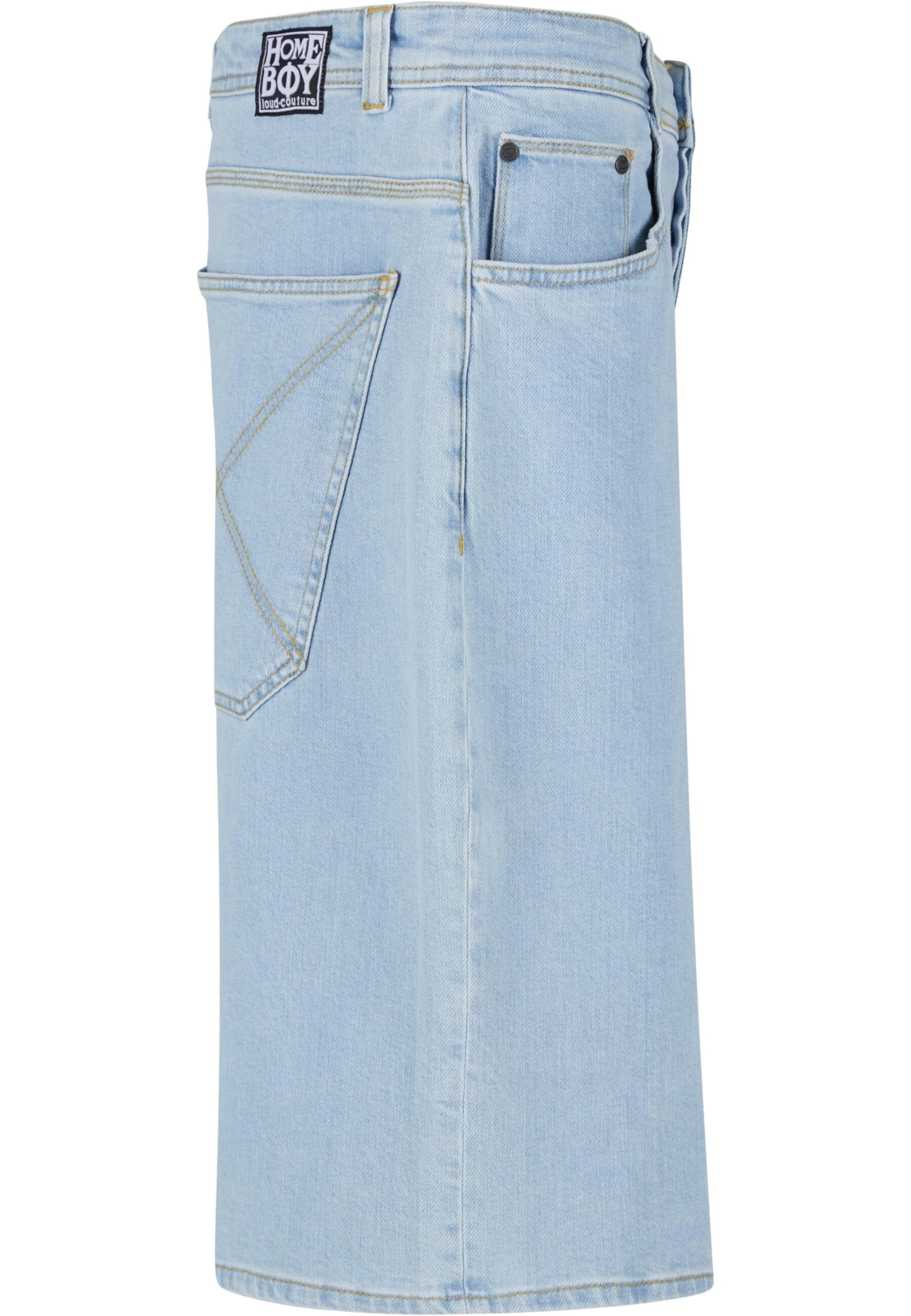 HOMEBOY Široke hlačnice Kavbojke 'Monster' | modra barva