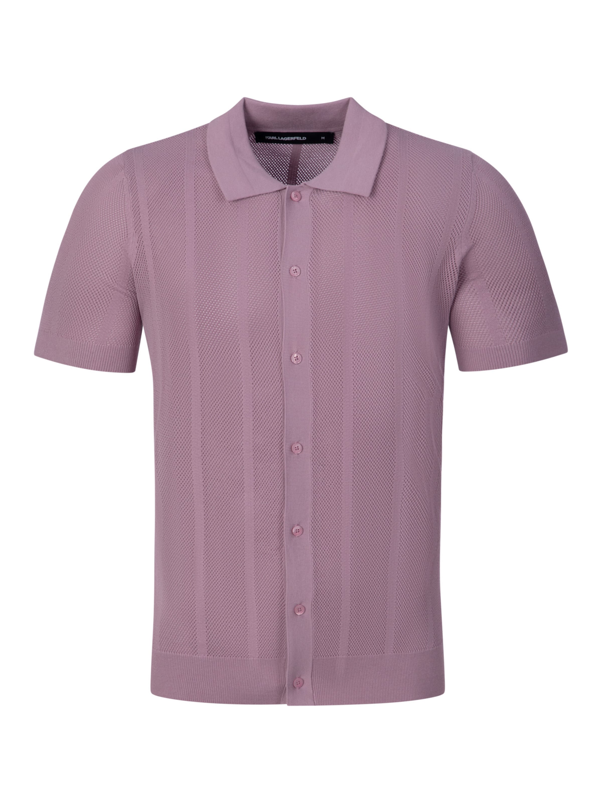 Karl Lagerfeld - Camiseta en rosa: frente