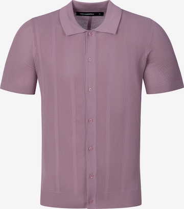 Karl Lagerfeld - Camiseta en rosa: frente