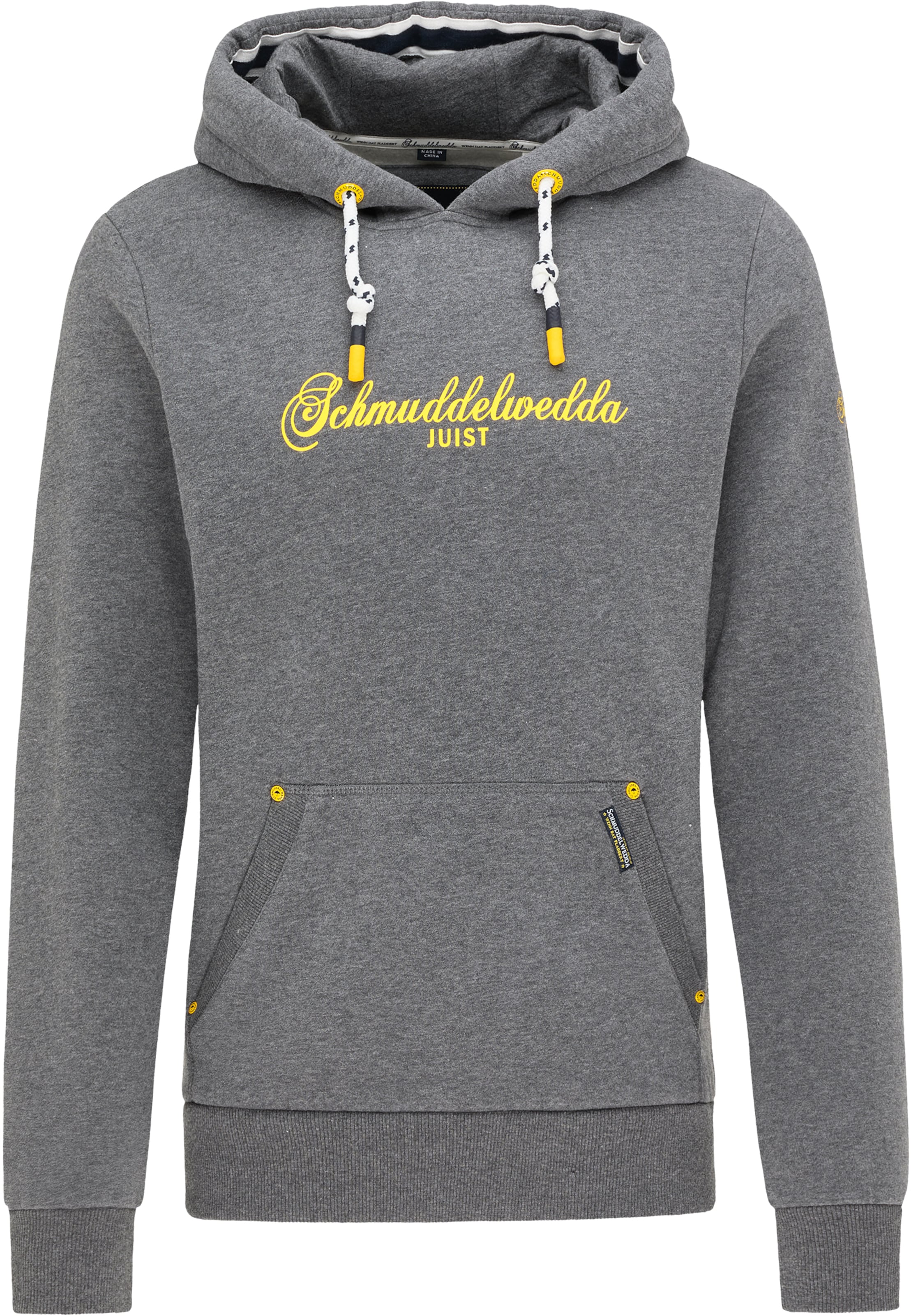 Schmuddelwedda Sweatshirt 'Juist' in Grey: front