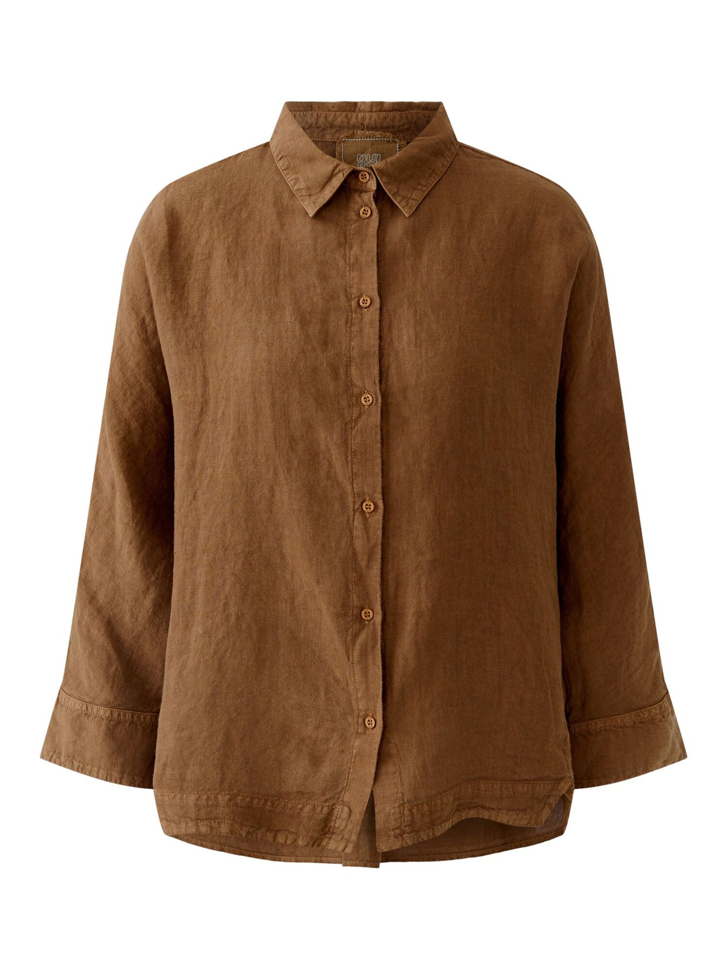 OUI Bluse in Braun: Vorderseite