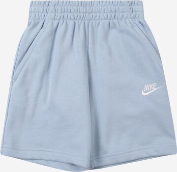 Nike Sportswear - regular Pantalón 'CLUB' en azul: frente