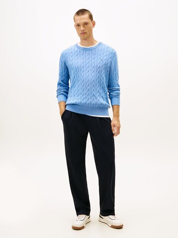TOMMY HILFIGER Pullover in Blau