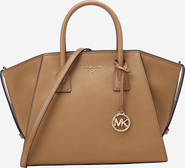 MICHAEL Michael Kors Handbag 'Avril' in Brown: front