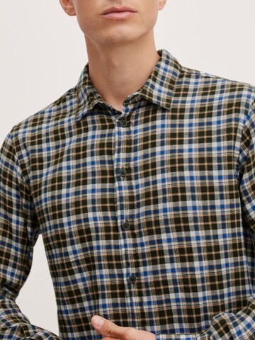Coupe regular Chemise ' 20714322 ' BLEND en bleu