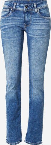 Pepe Jeans Jeans 'SATURN' in Blauw: voorkant