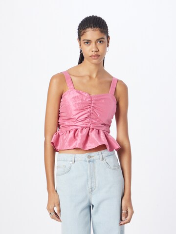 River Island Top w kolorze różowy: przód