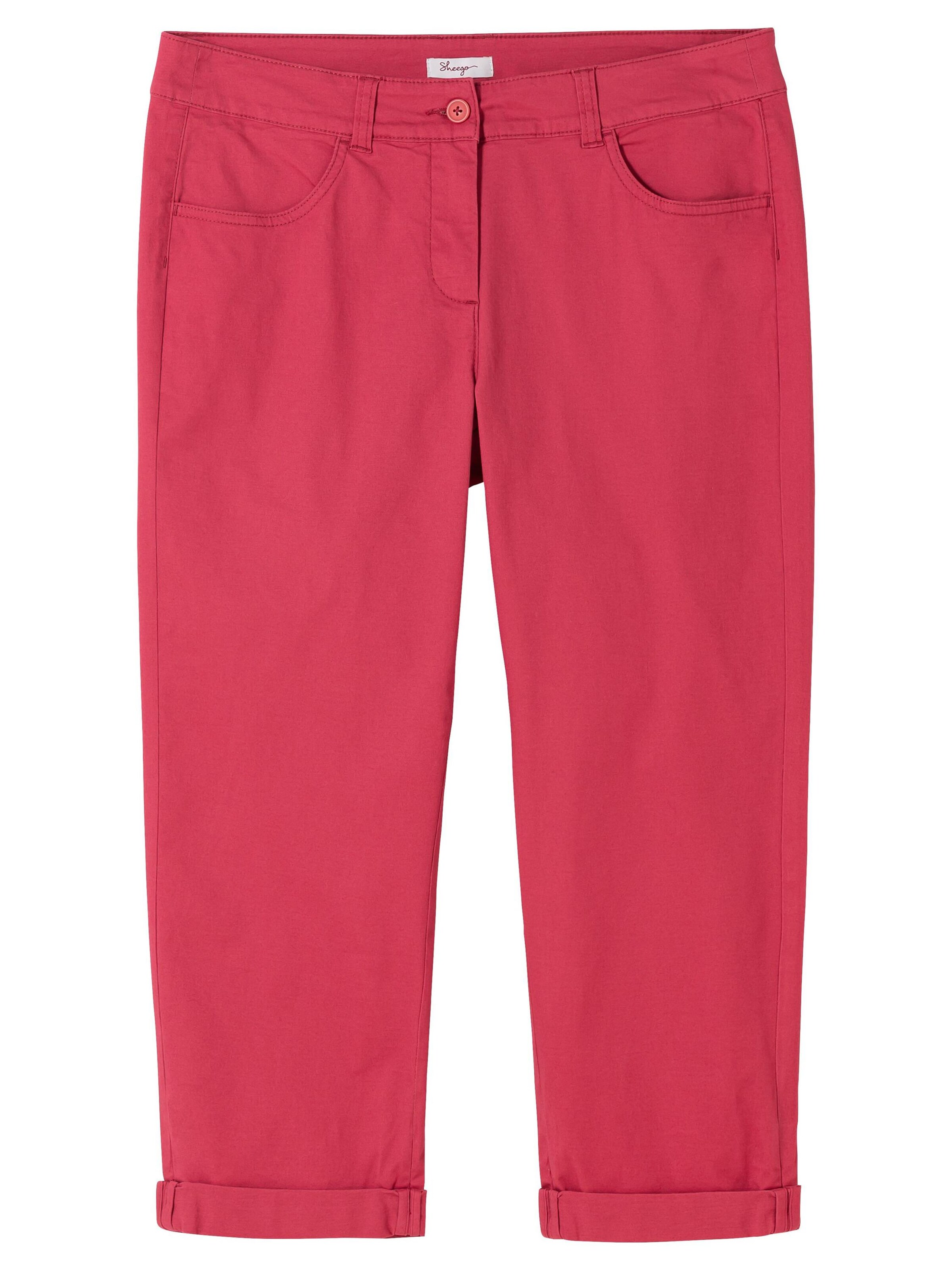 Pantaloni di SHEEGO in rosa: frontale