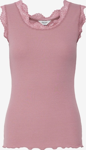 Oxmo - Top ' OXNSuna Lace ' em rosa: frente