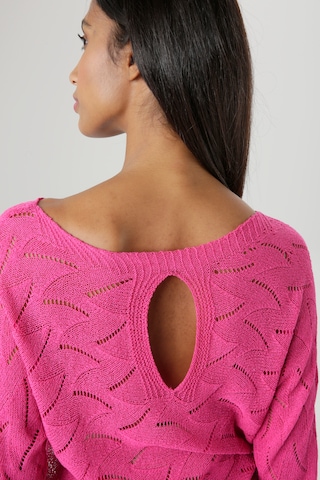 Aniston SELECTED Pullover in Pink