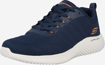 SKECHERS Sneaker 'BOUNDER - FRAZIN' in Blau: Vorderseite