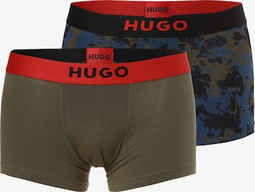 HUGO Red Boxer shorts 'Brother' in Green: front