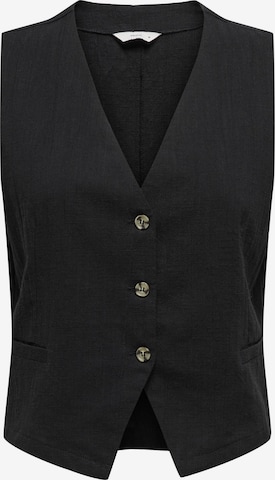 ONLY Suit vest 'ONLTizana' in Black: front