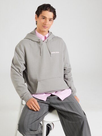 Calvin Klein Jeans Mikina - Sivá: predná strana