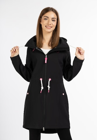 myMo ATHLSR Raincoat in Black: front