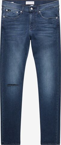 Calvin Klein Jeans Скинни Джинсы в Синий: спереди