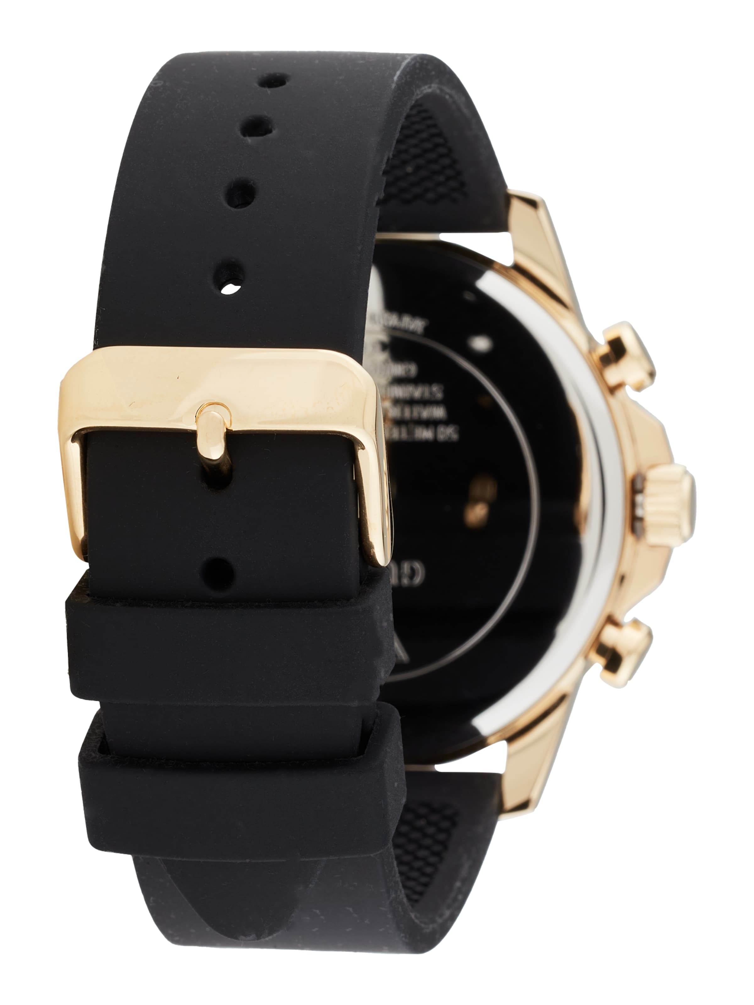 GUESS Аналогов часовник 'Walker' в черно