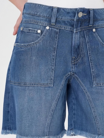 M.O.D MIRACLE OF DENIM Wide leg Trousers in Blue