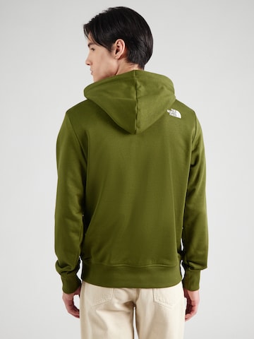 Bluză de molton 'DREW PEAK' de la THE NORTH FACE pe verde
