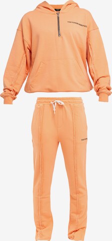 Tom Barron Sports Suit in Orange: front