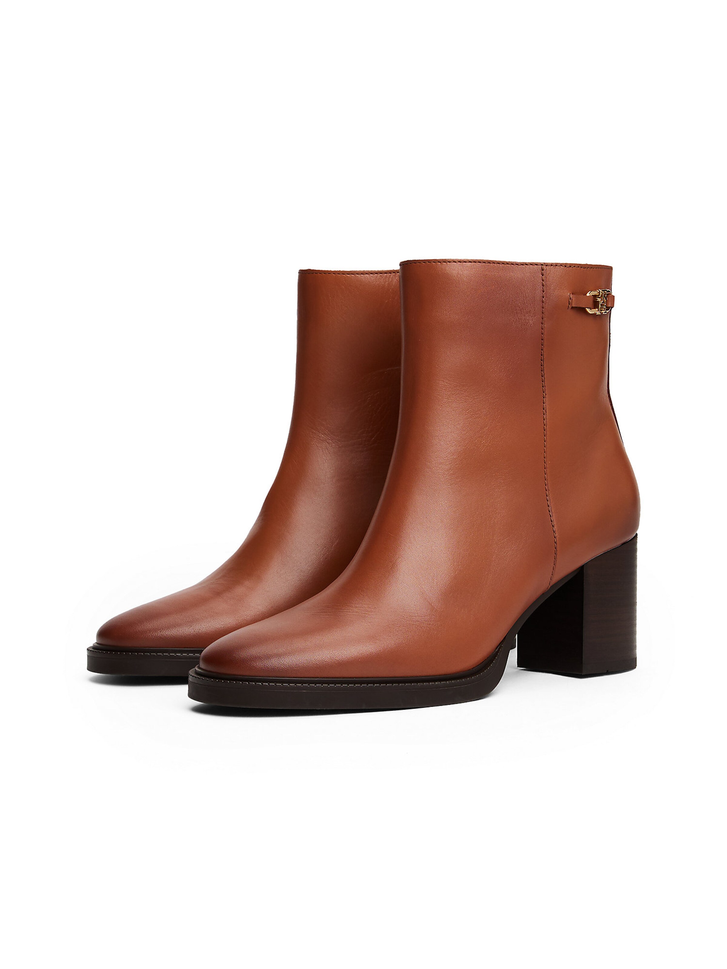 TOMMY HILFIGER Ankle Boots in Braun