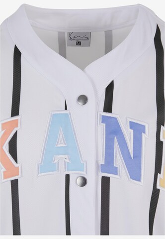 Karl Kani Regular Fit Paita 'KM241-040-1' värissä valkoinen