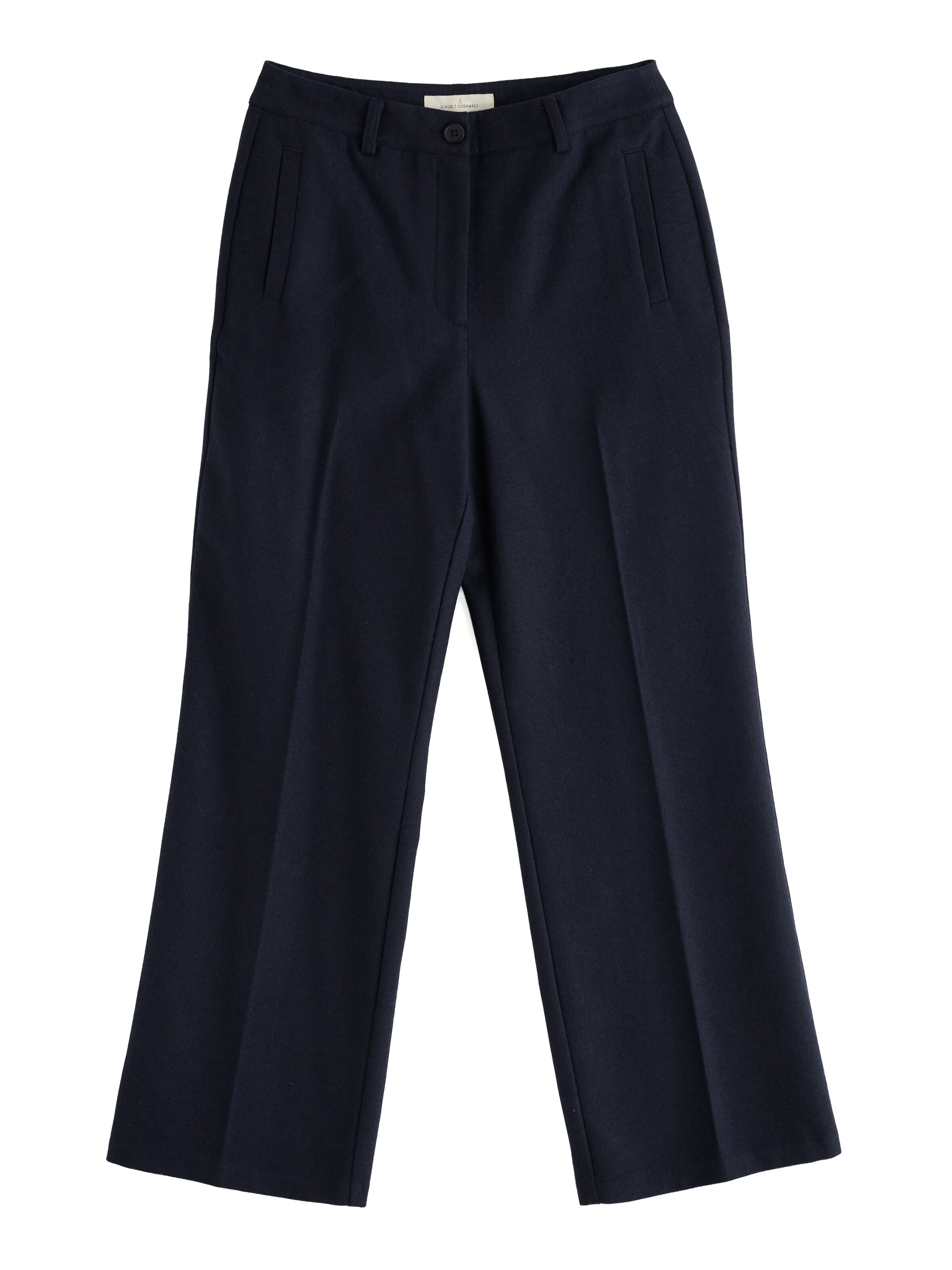 Seasalt Cornwall Normální Kalhoty 'Lowena' – modrá: přední strana