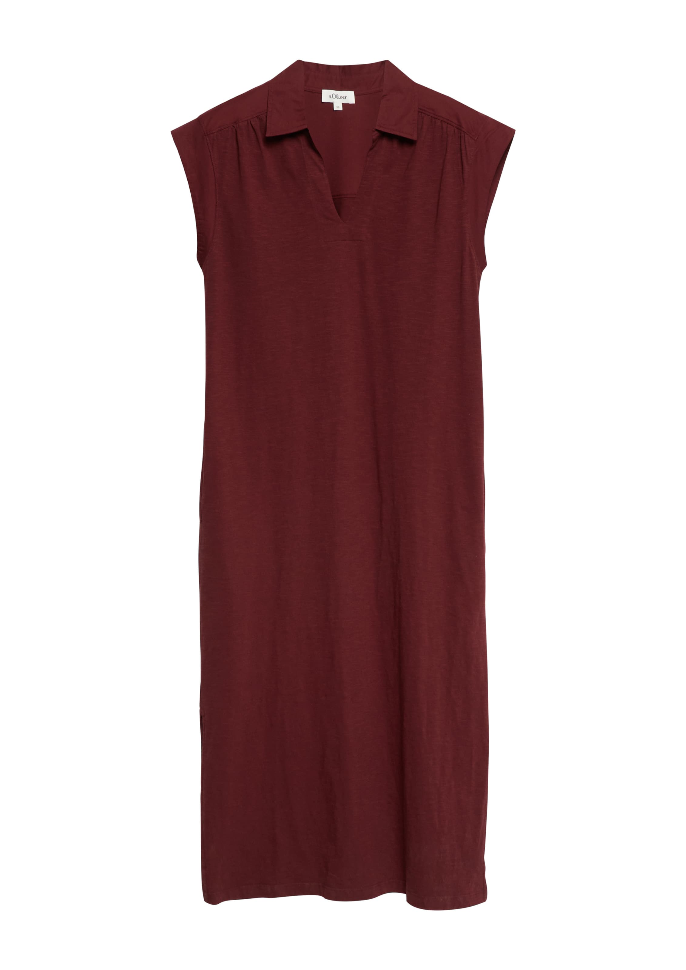 s.Oliver Jurk in Rood: voorkant