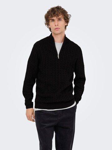 Only & Sons Pullover 'ONSLoui' i sort: forside