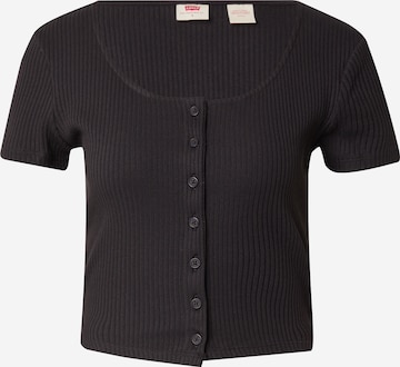 LEVI'S ® Μπλουζάκι 'SS Rach Top' σε μαύρο: μπροστά