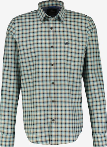 LERROS Regular fit Button Up Shirt in Blue: front