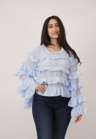 CHERRY KOKO Blouse in Blauw