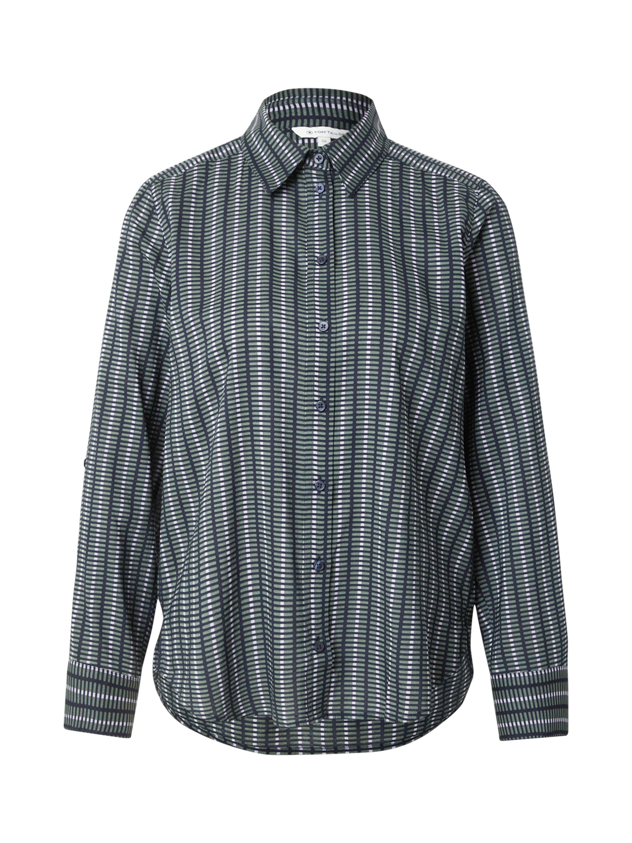 TOM TAILOR Blúzka - Zelená: predná strana