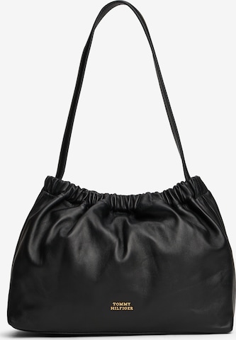 TOMMY HILFIGER Чанта за през рамо в черно: отпред