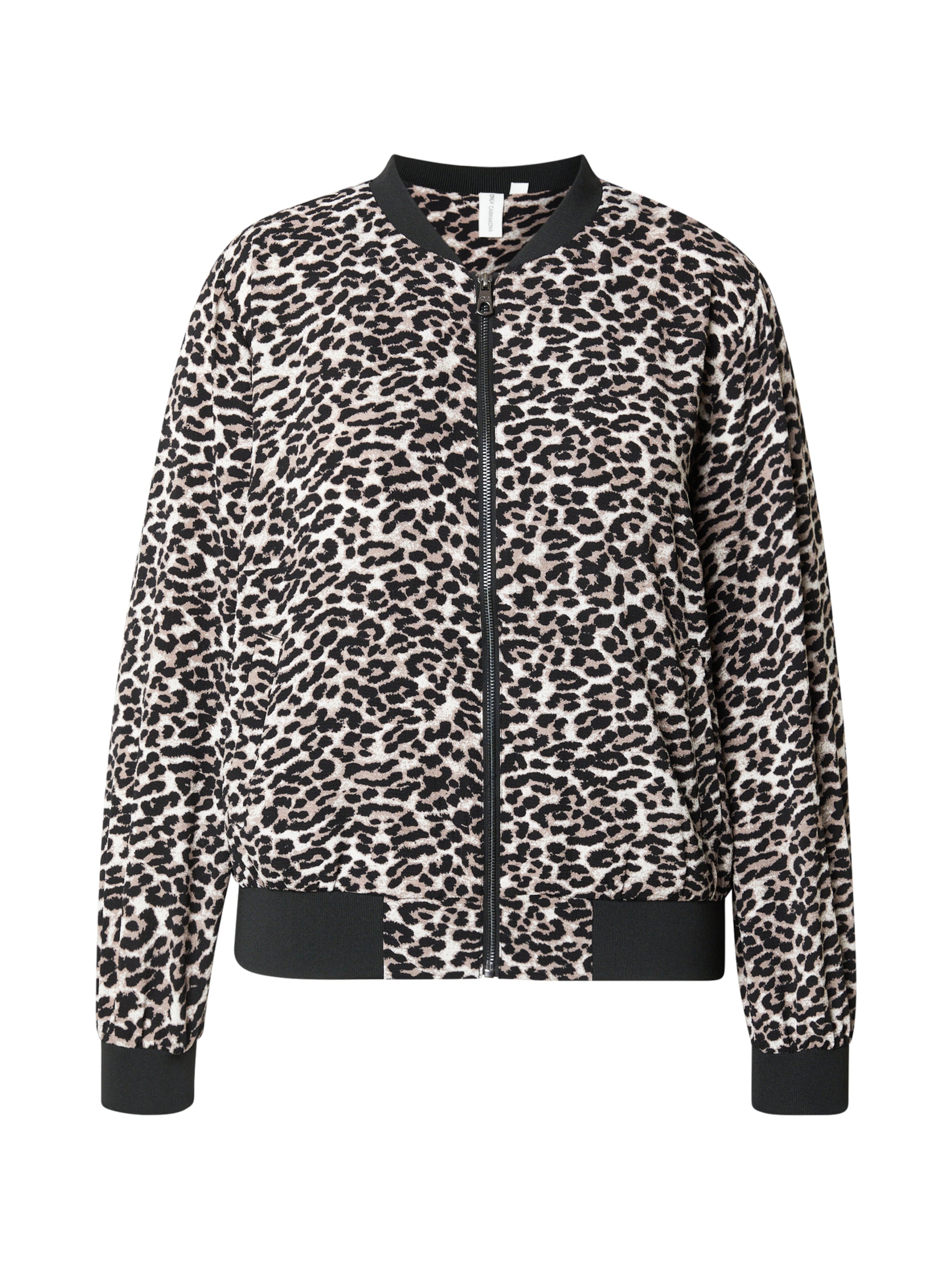 ONLY Carmakoma Přechodná bunda 'CARLux' – šedá: přední strana