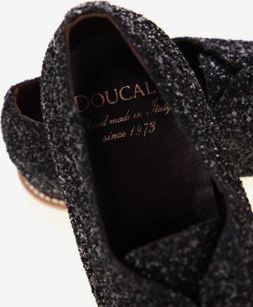 Doucal's Flats & Loafers in 39 in Black