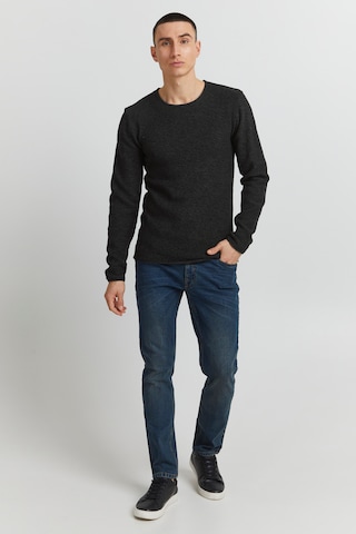 INDICODE JEANS Strickpullover 'Corto' in Schwarz